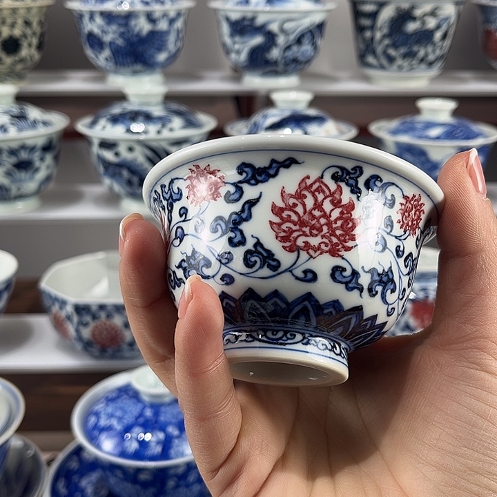 y***e景德镇溪山居手工手绘