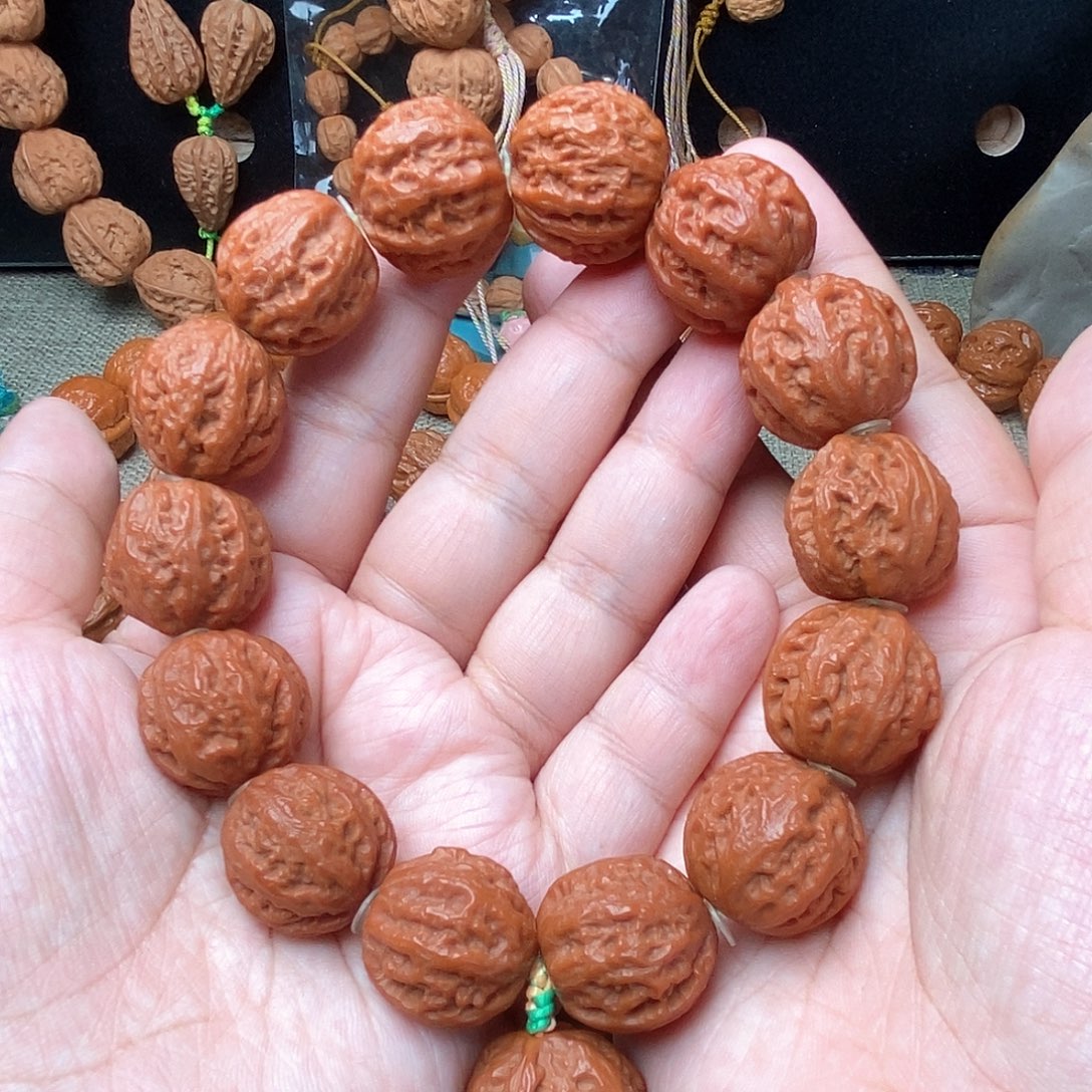 手串文玩核桃珊瑚纹手持