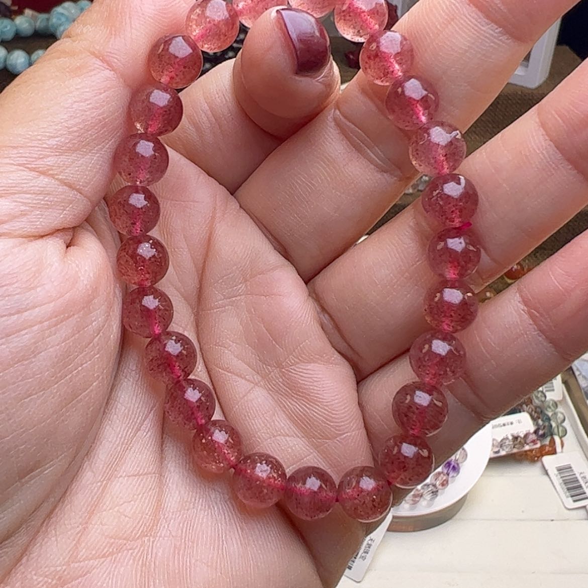 【闪购商品】水晶手链未镶嵌静*?905