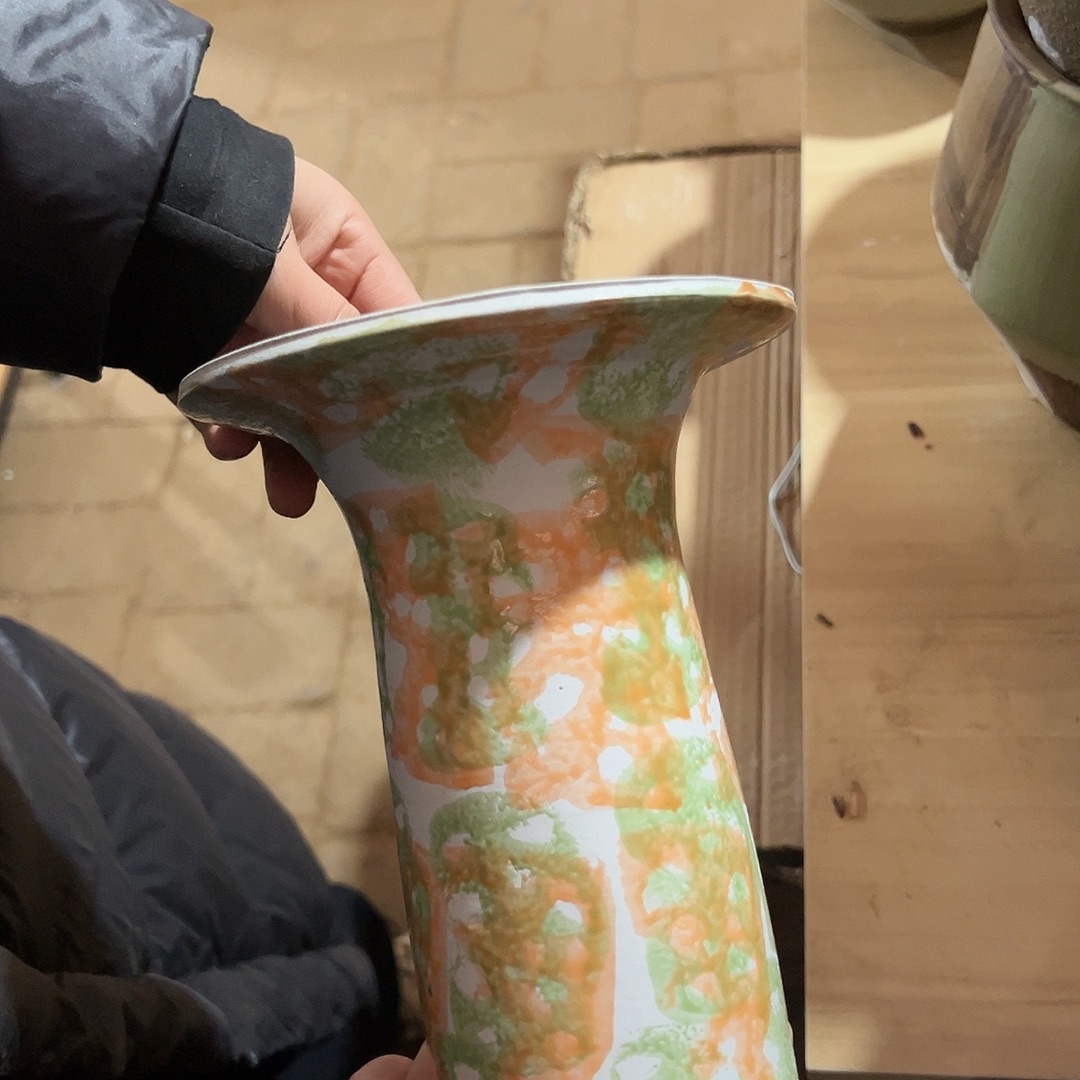 景德镇陶瓷口7高19无孔