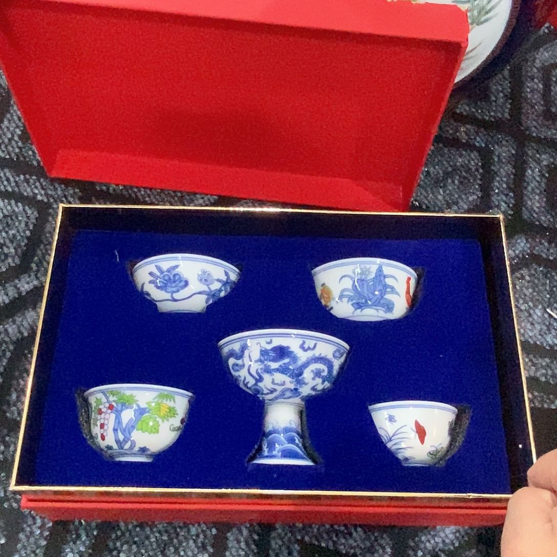 摆件景德镇陶瓷花瓶摆件