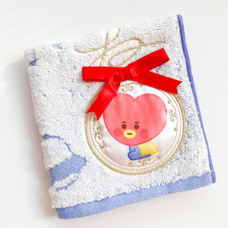 外贸出口日单 纯棉卡通可爱小方巾25cm柔软儿童手帕洗脸巾面巾