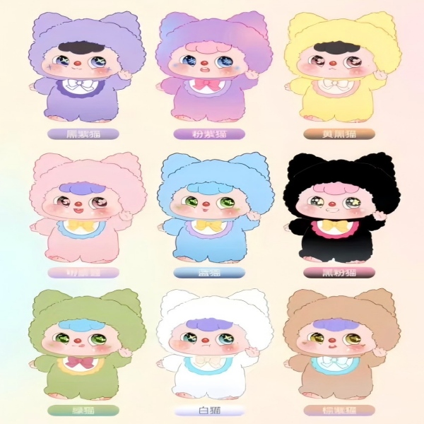 【次元一店-左右斗蛋】VIP百单-豆包冰箱贴系列盲盒（默认拆盒拆袋）