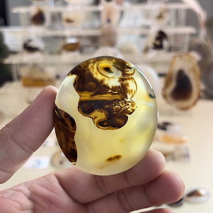 玛瑙/玉髓吊坠(不含链)未镶嵌