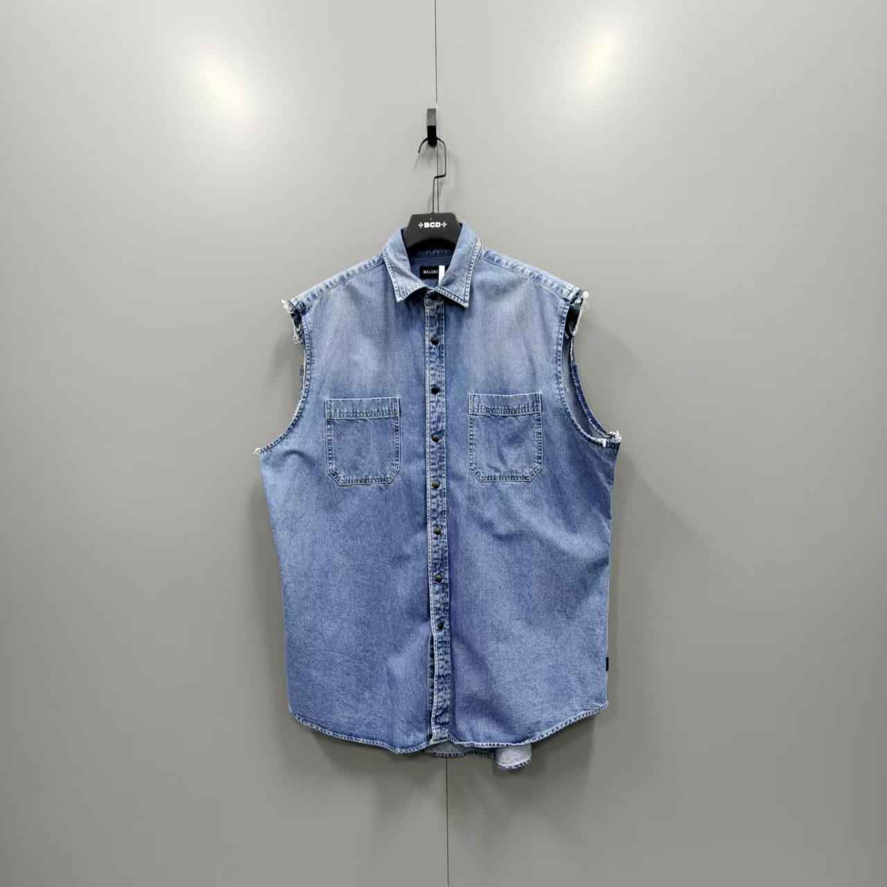 （jp）113 Balenciaga 巴黎世家 牛仔马甲 39码/98新/8300