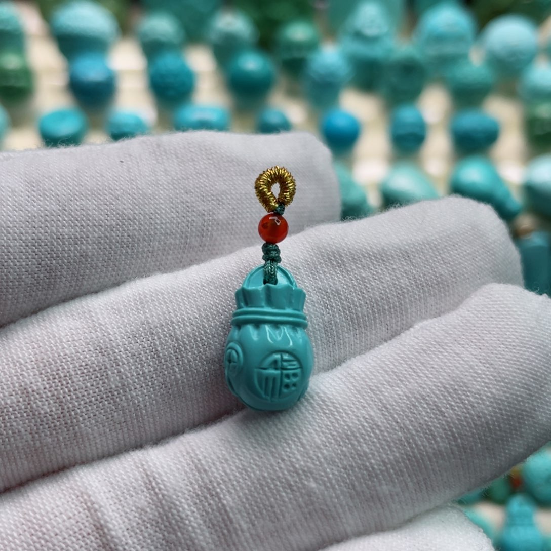 绿松石珠宝奇石未镶嵌