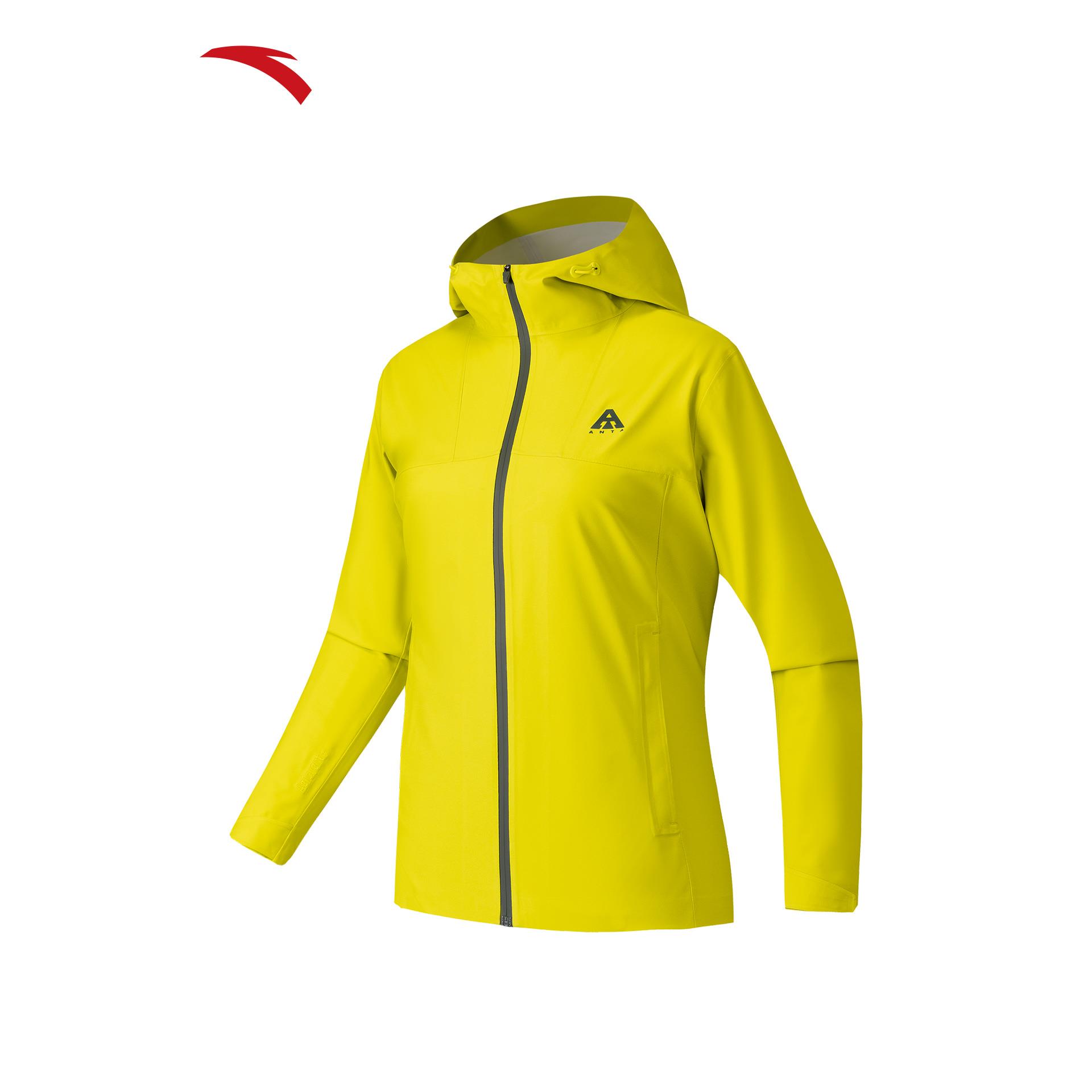 安踏水壳3.0冲锋衣丨大地之壳硬壳单层防风外套女款防暴雨登山服