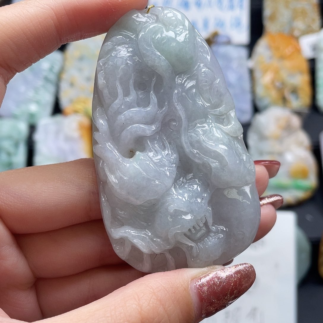 翡翠吊坠(不含链)未镶嵌