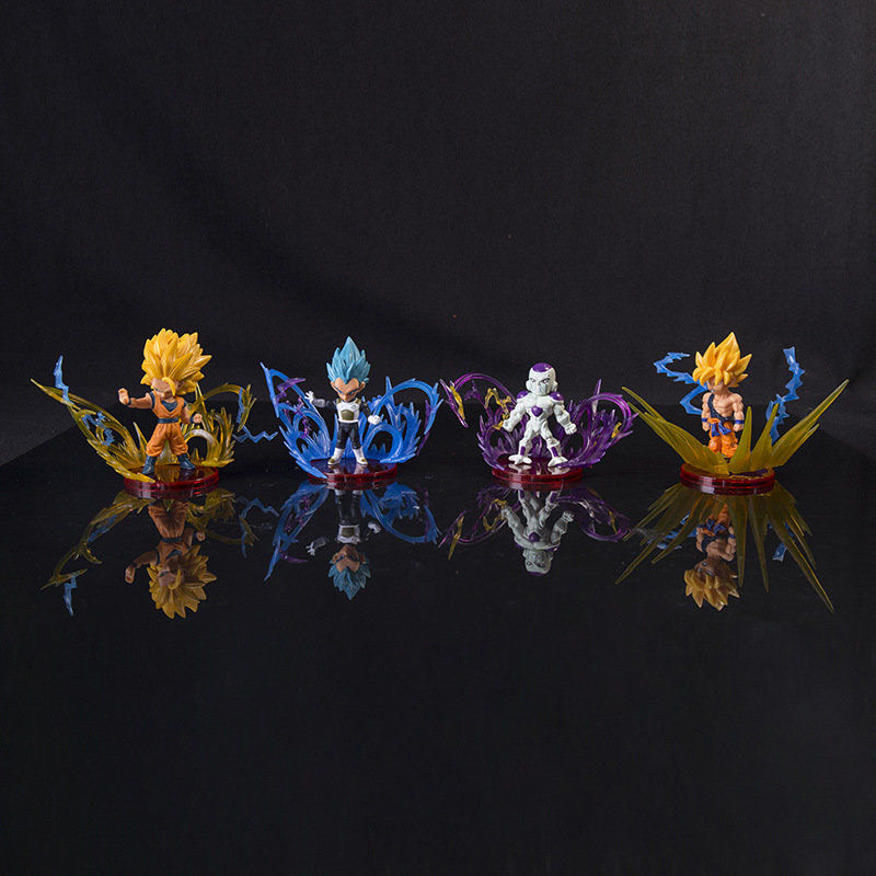 潮玩龙珠手办8CM-12CM左右摆件礼物七龙珠单个手办默认微瑕