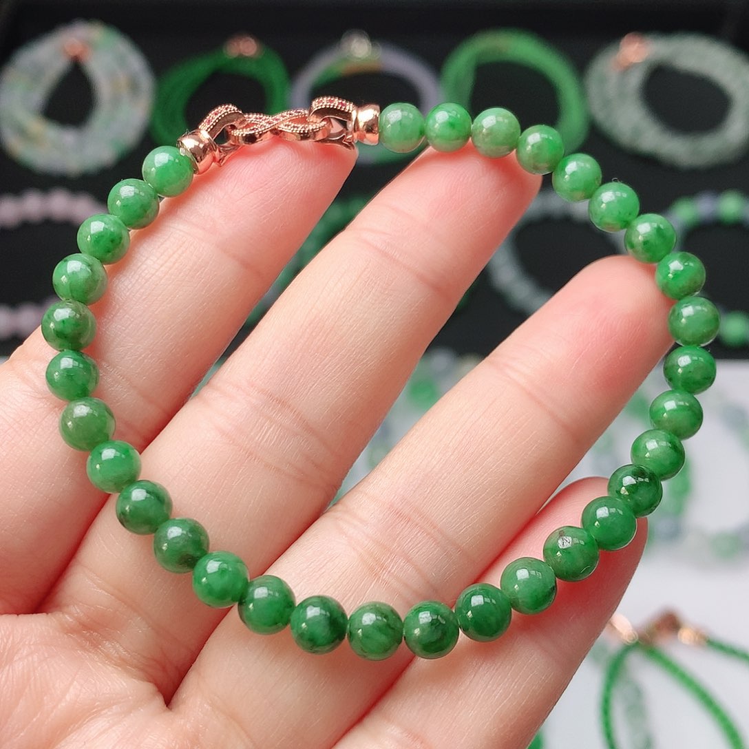 翡翠未镶嵌手链翡翠