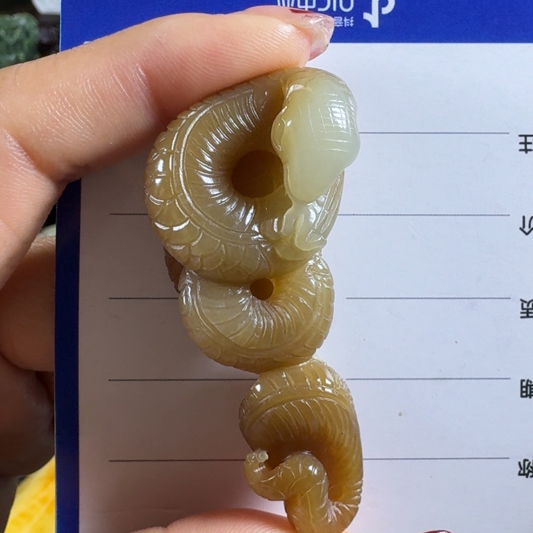 和田玉挂件未镶嵌