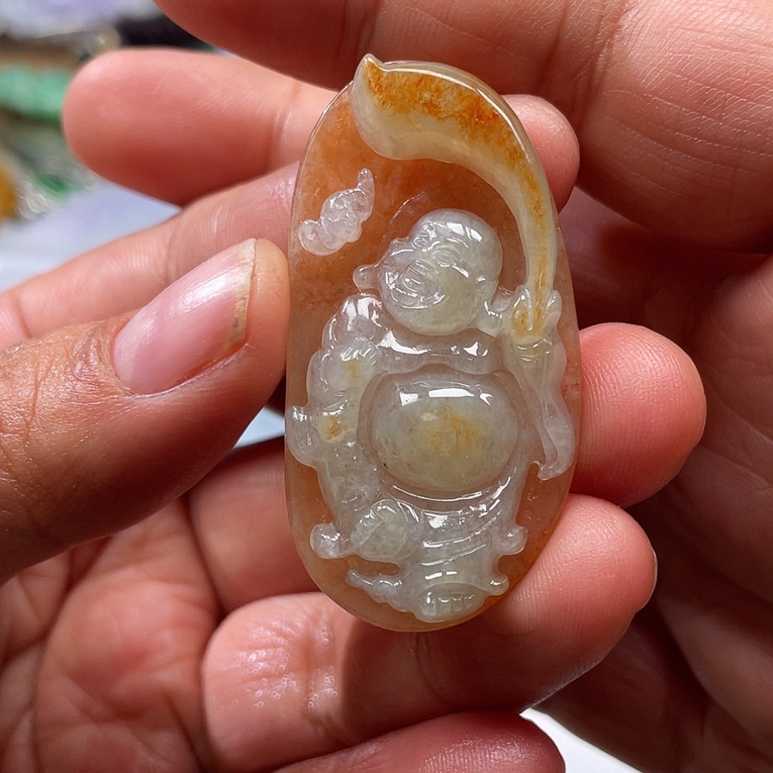 颈饰未镶嵌翡翠翡玉缘翡翠