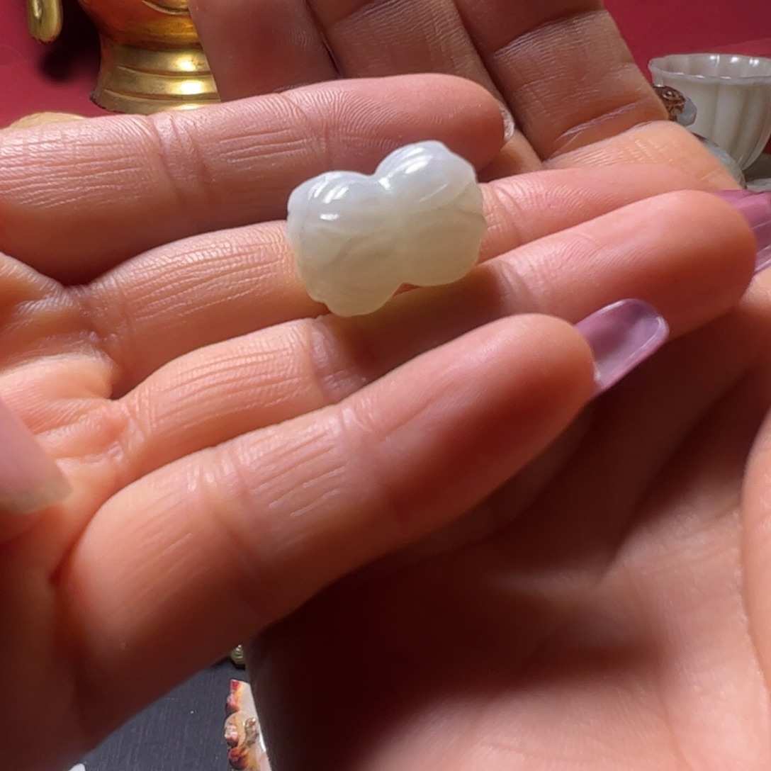 和田玉（糖玉）挂件未镶嵌