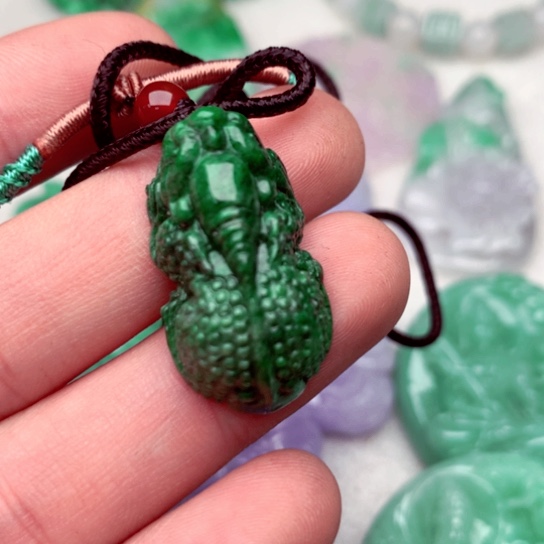 翡翠吊坠(不含链)未镶嵌