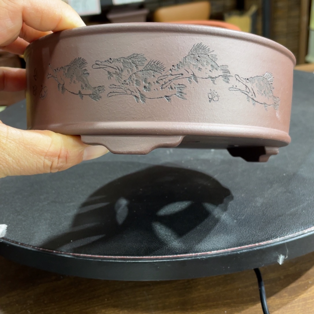 一***三紫砂花盆紫砂花盆在这里