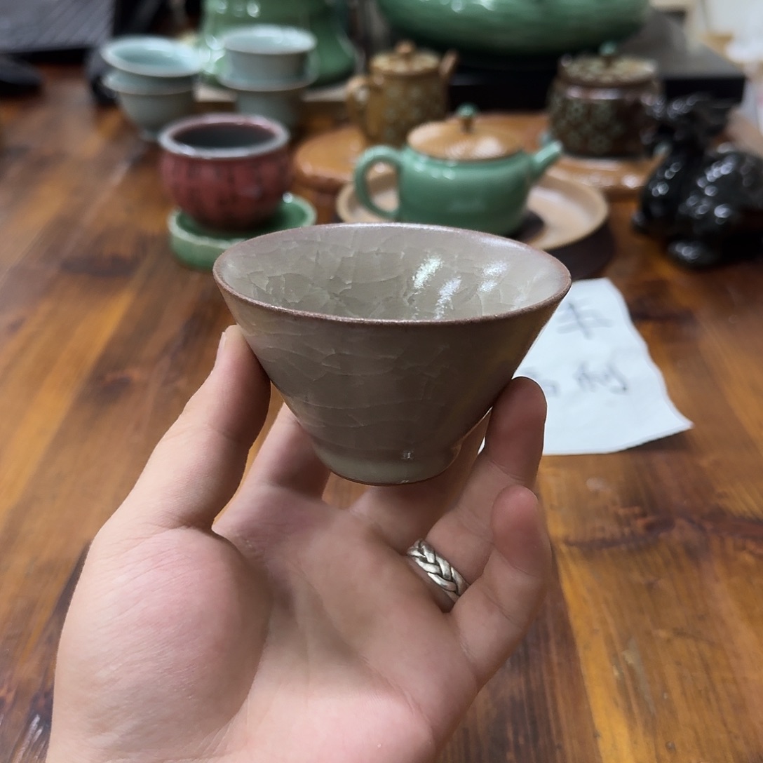小仲青瓷茶器微瑕7207