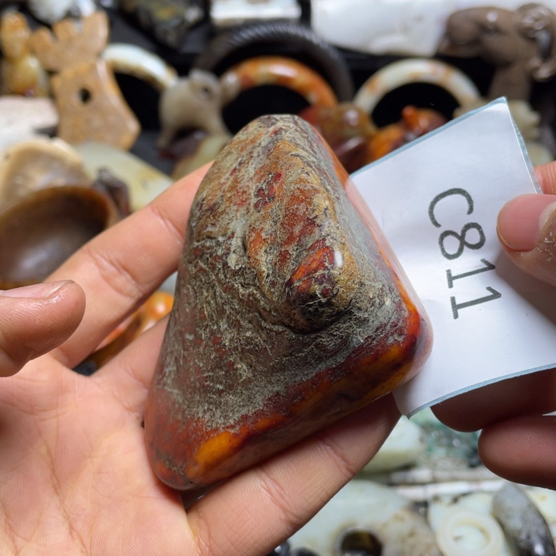 和田玉（糖玉）挂件未镶嵌