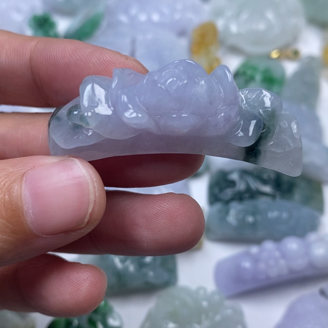 颈饰未镶嵌翡翠翡翠