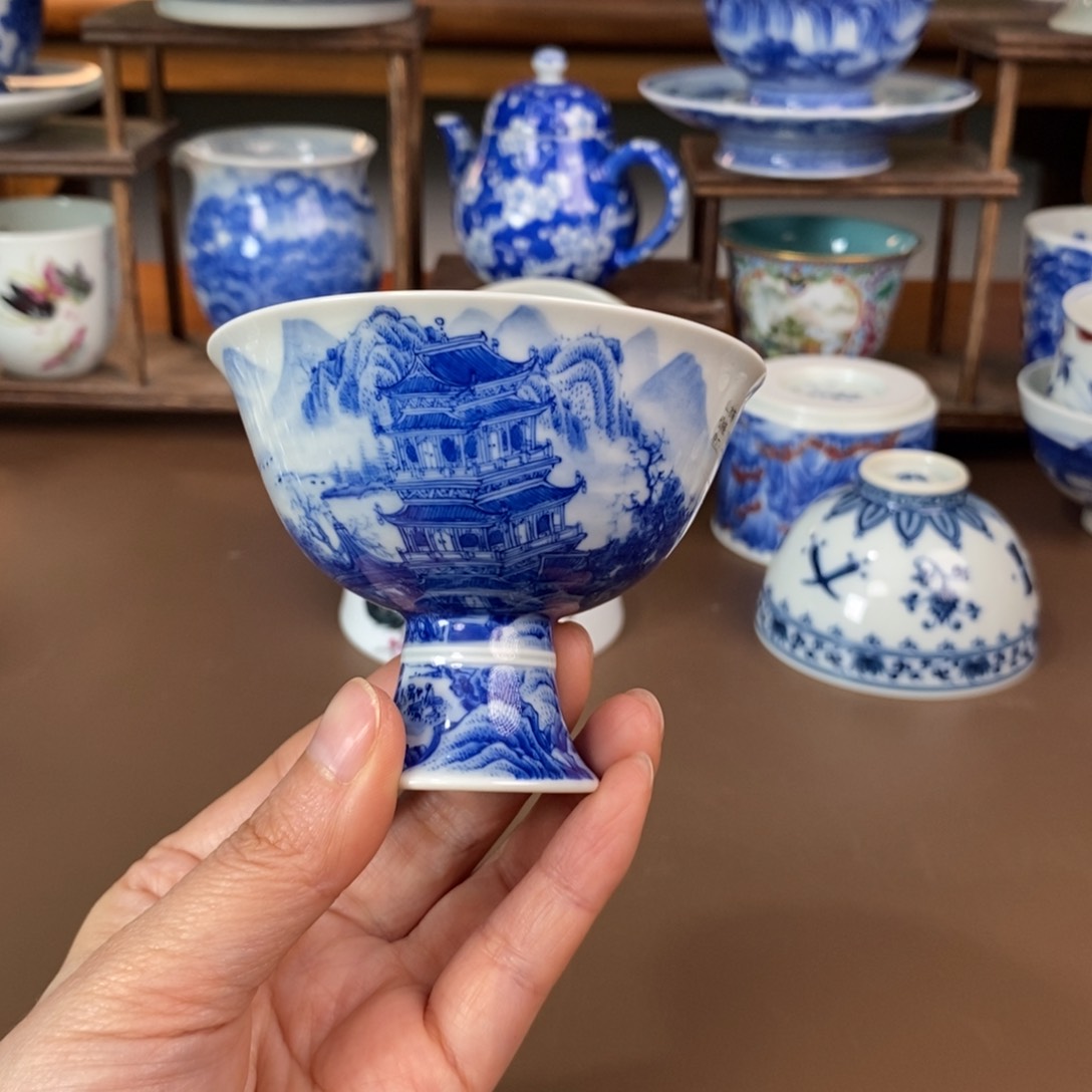 景德镇陶瓷手工手绘