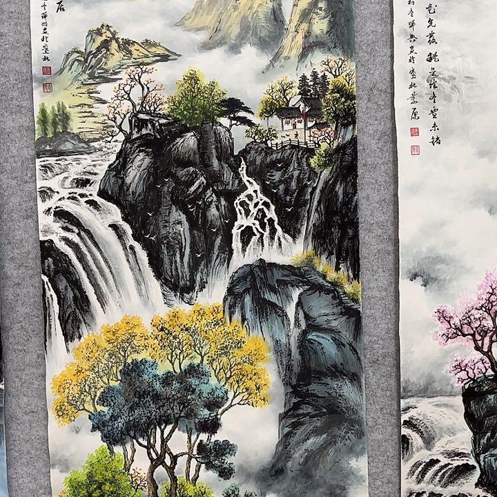 国画花鸟的翅膀和翅膀