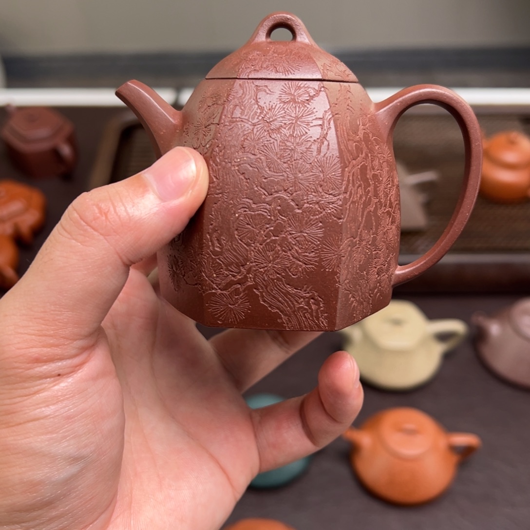 王***儿茶壶紫砂宜兴紫砂壶的制作