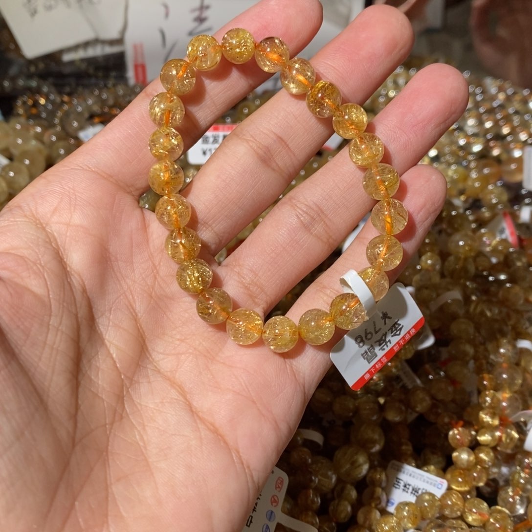 水晶手链未镶嵌宠***?我