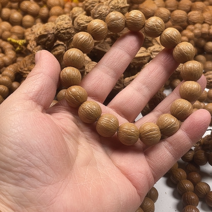 手串猴头核桃1.4同尺聚宝盆