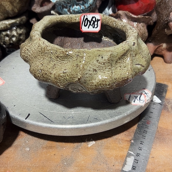 粗陶花盆制作就这样的