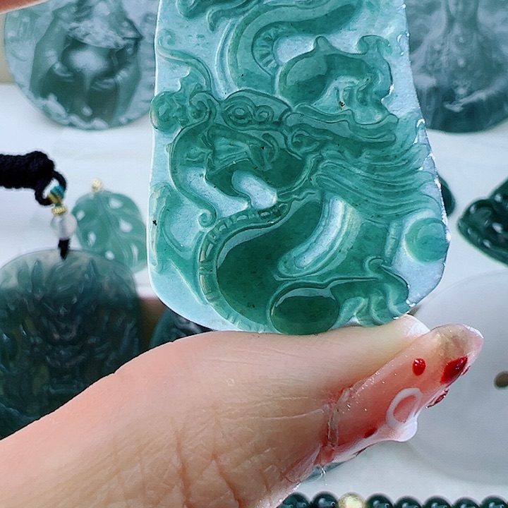 翡翠吊坠(不含链)未镶嵌多样性发货