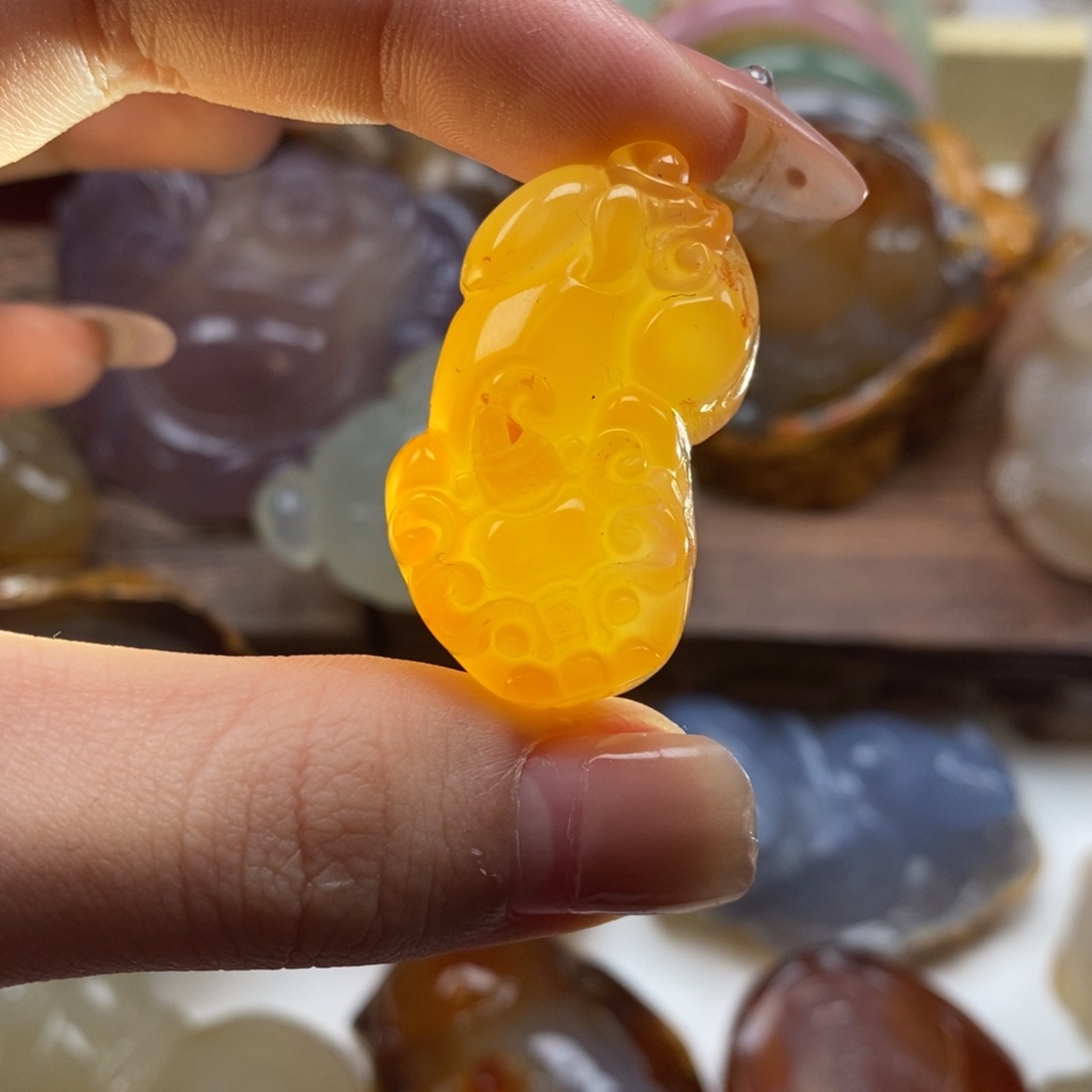 玛瑙/玉髓未镶嵌颈饰