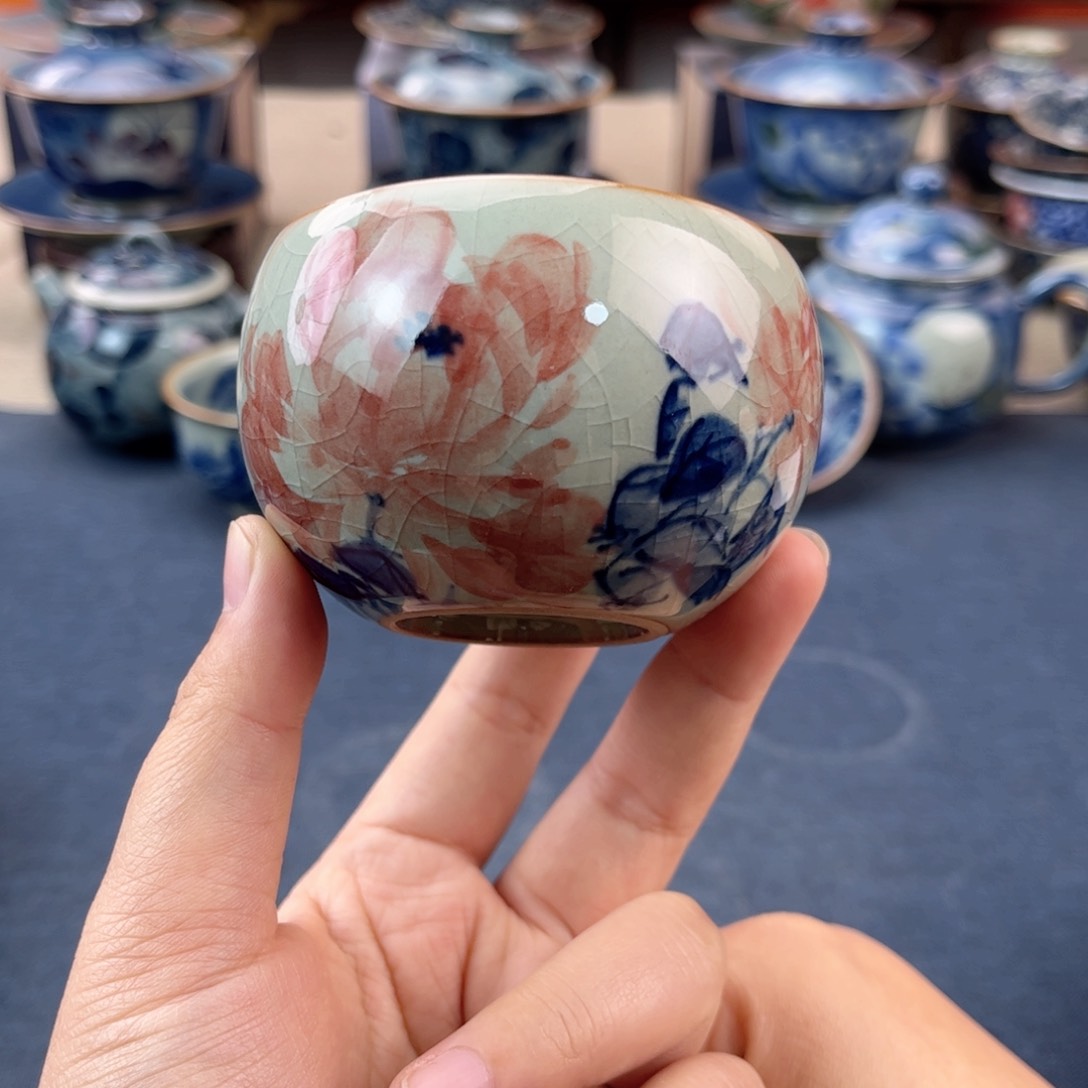 杯景德镇陶瓷杯子