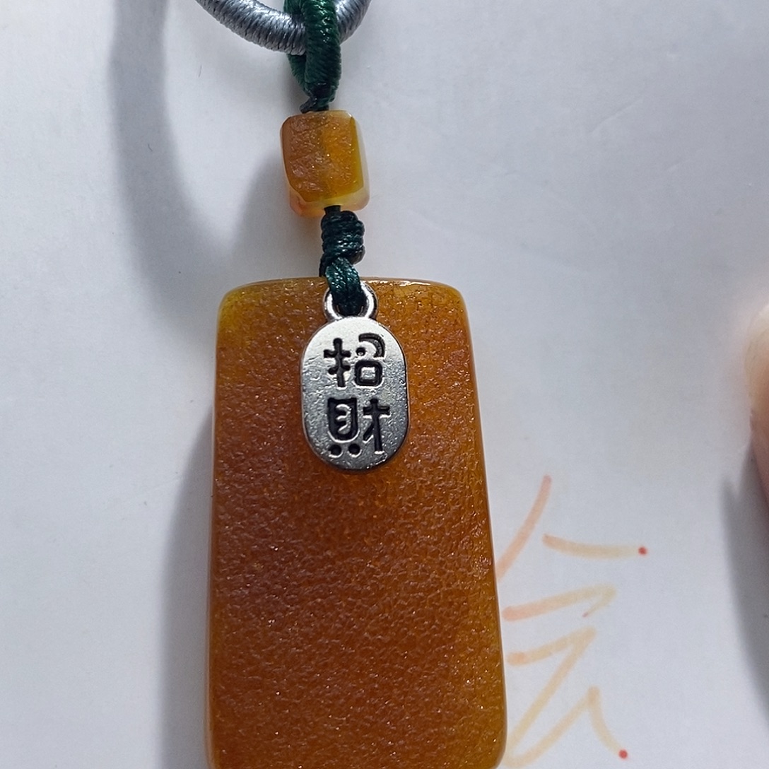未镶嵌定制琥珀蜜蜡吊坠