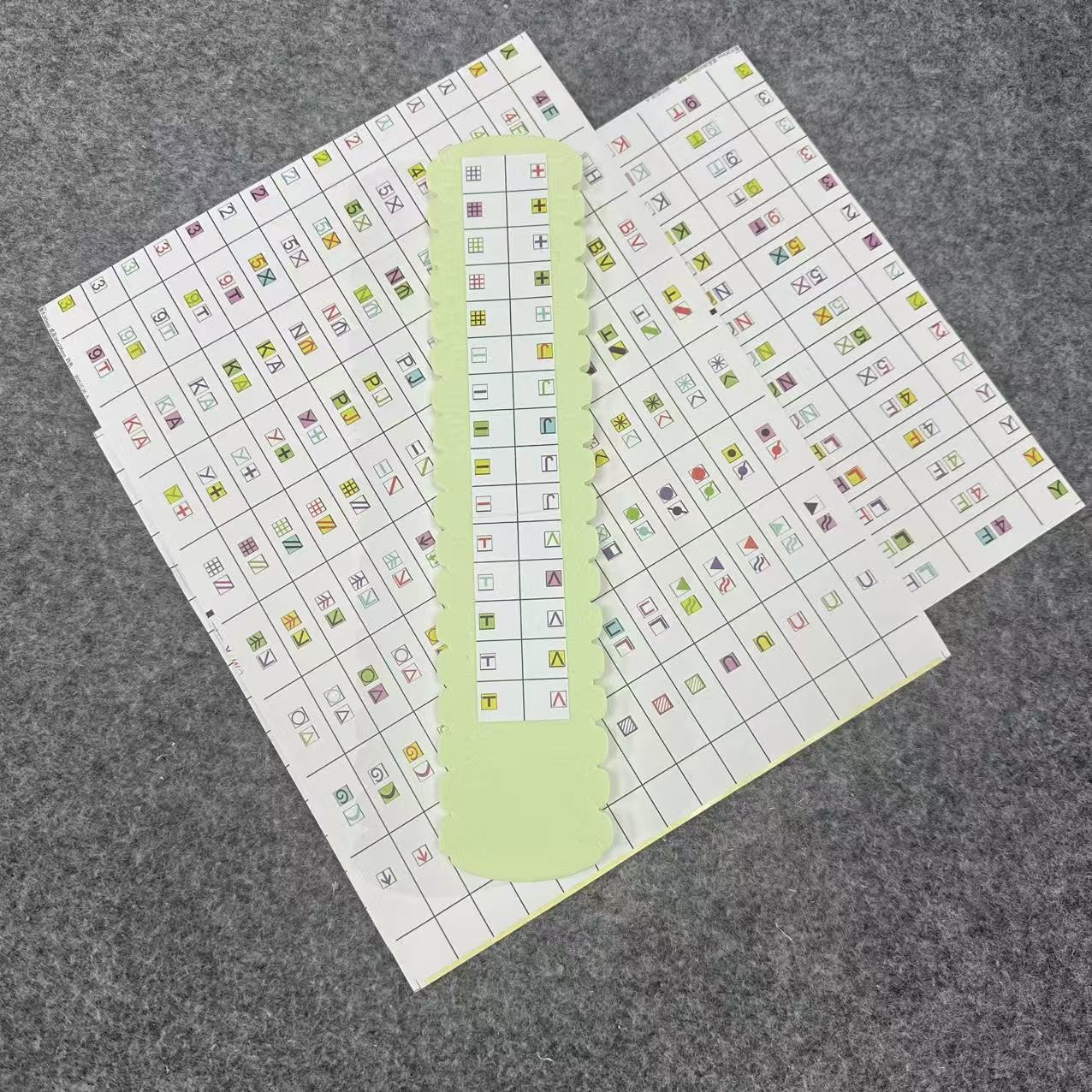 【适用于海绵线板】【符号贴纸】十字绣2024新款小件图案