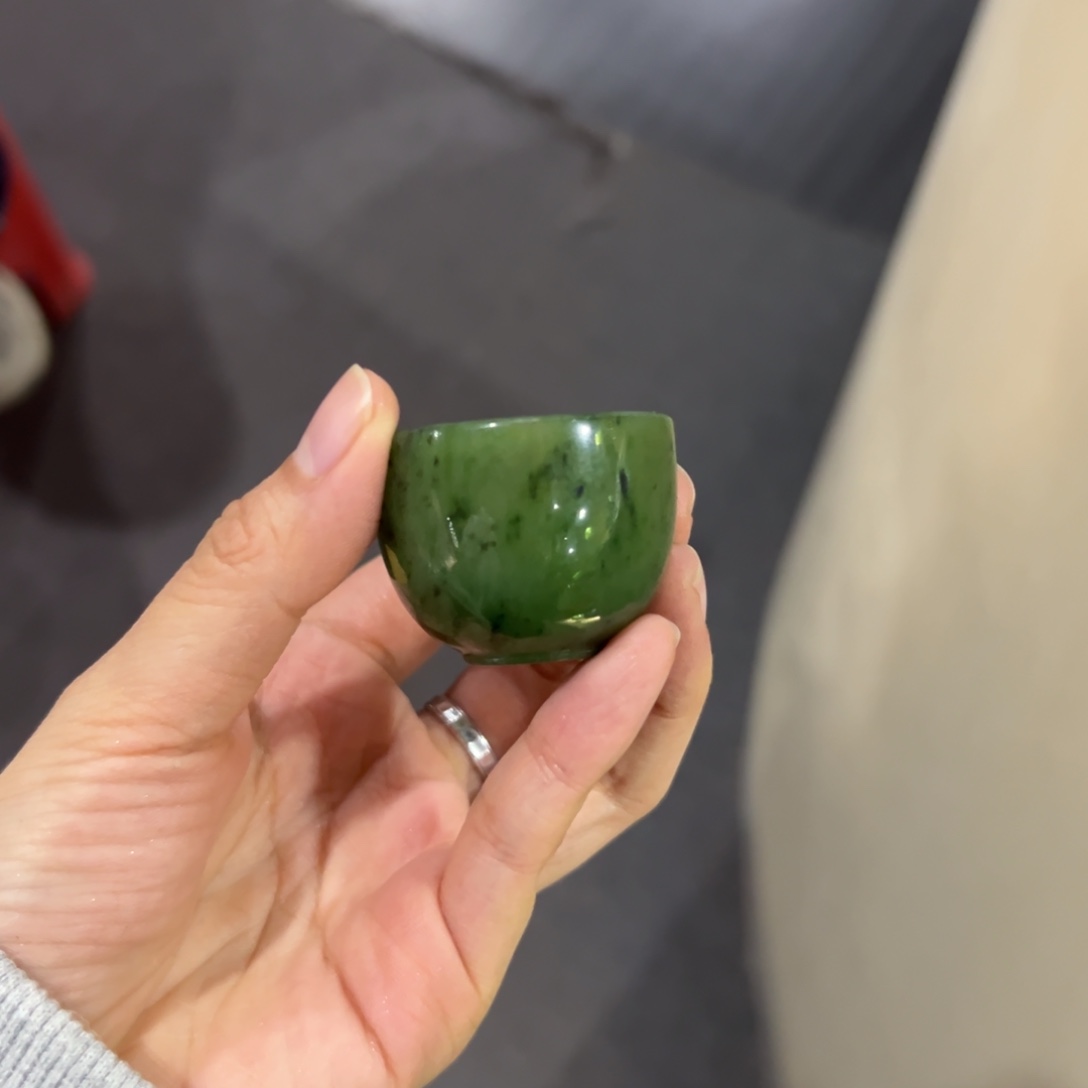 和田玉（碧玉）摆件未镶嵌