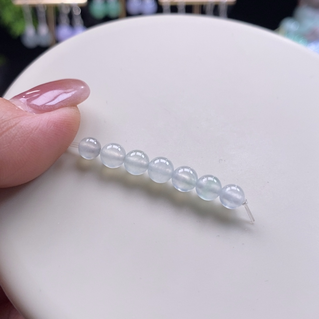 翡翠吊坠(不含链)未镶嵌翡翠冰珠卡5