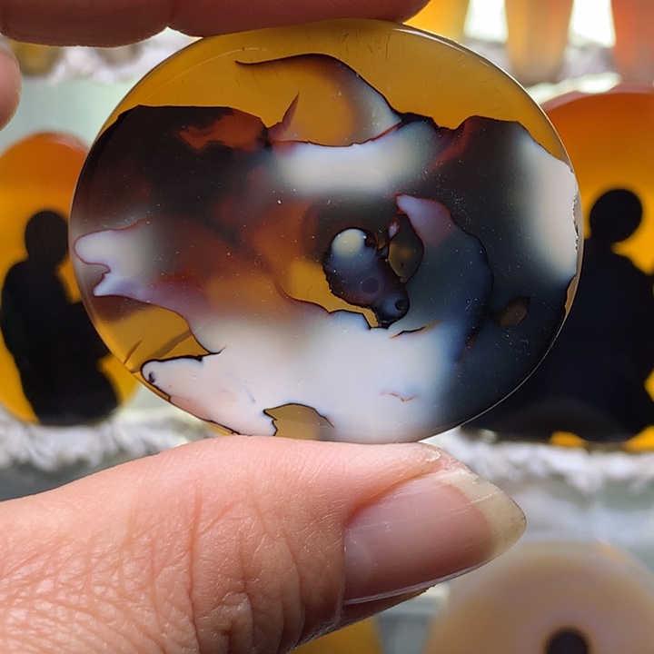 玛瑙/玉髓颈饰未镶嵌152