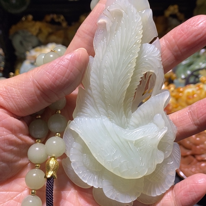 岫玉岫玉吊坠未镶嵌