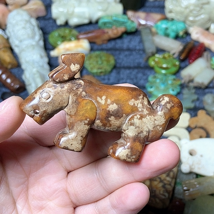 和田玉未镶嵌颈饰60