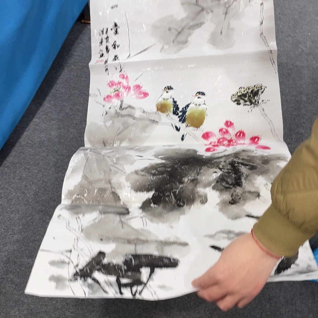 国画今天早上作品展示