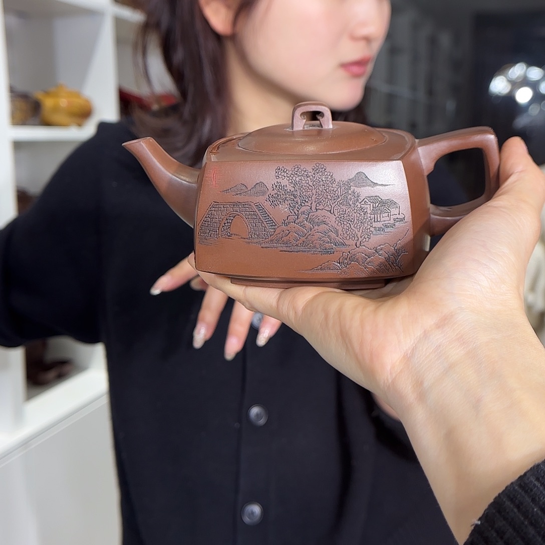 紫砂茶壶范建新老师