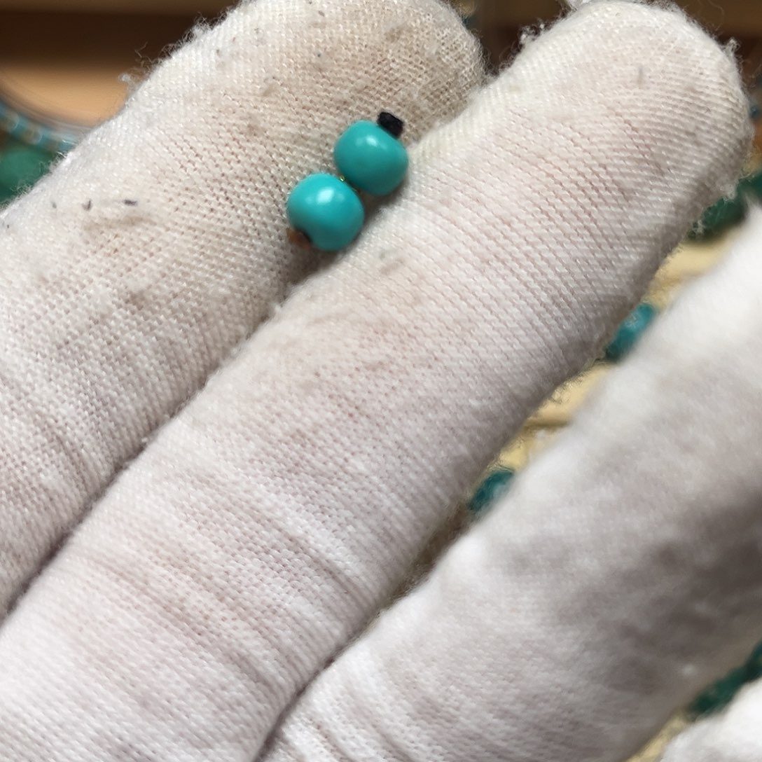 绿松石未镶嵌珠宝奇石179/5.5mm