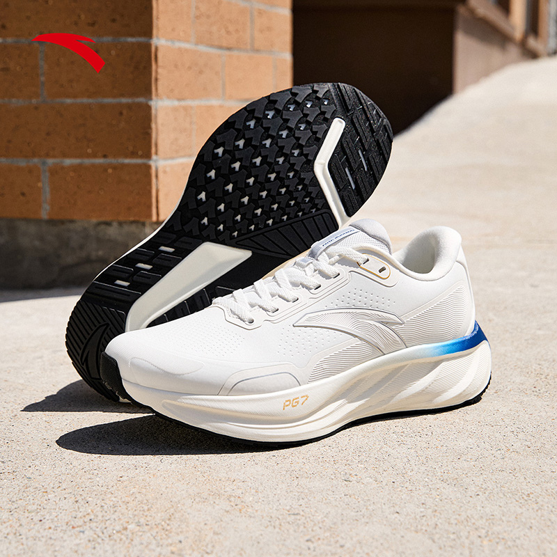 中国制造跑鞋安踏旅步2.5缓震PG7耐磨运动鞋男子有氧慢跑跑步鞋子