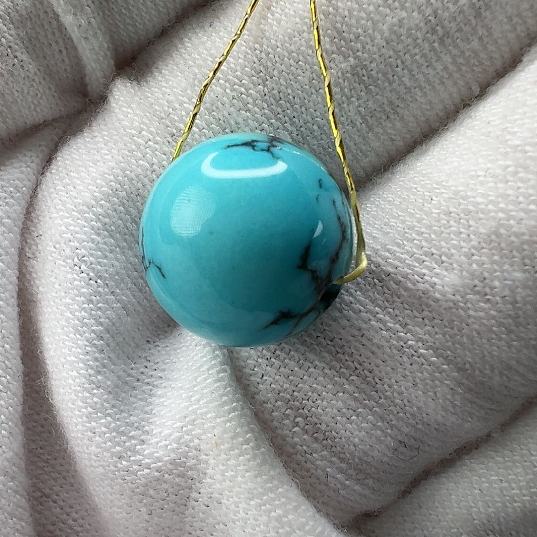 绿松石圆珠未镶嵌