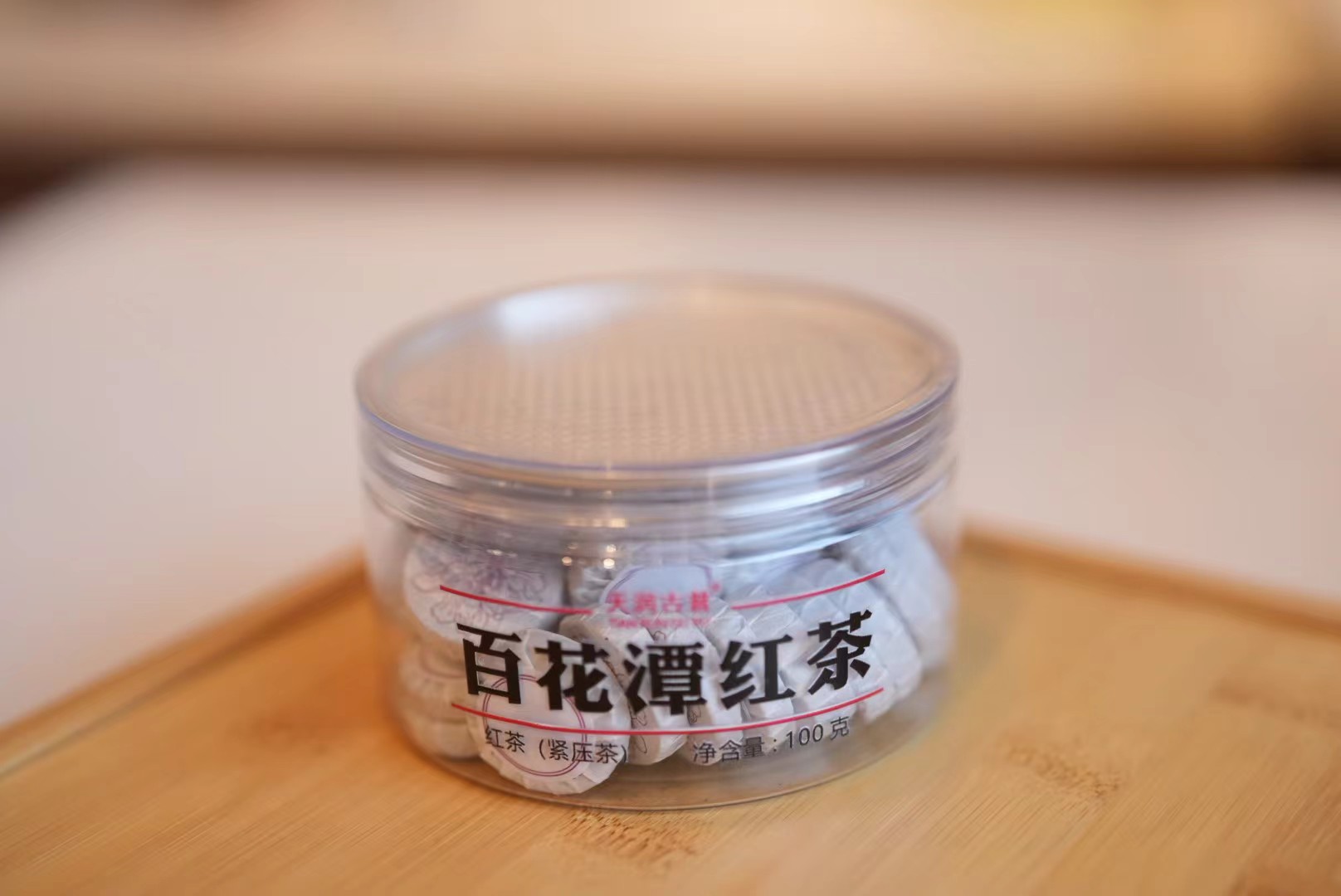 百花潭红茶 罐装