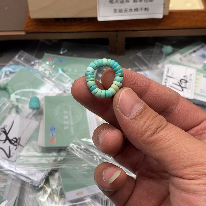 【闪购商品】绿松石颈饰未镶嵌40