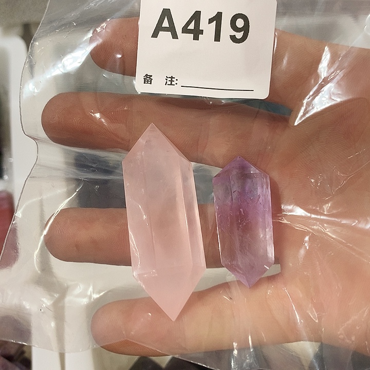 Y***h未镶嵌水晶珠宝半成品天然水晶A419