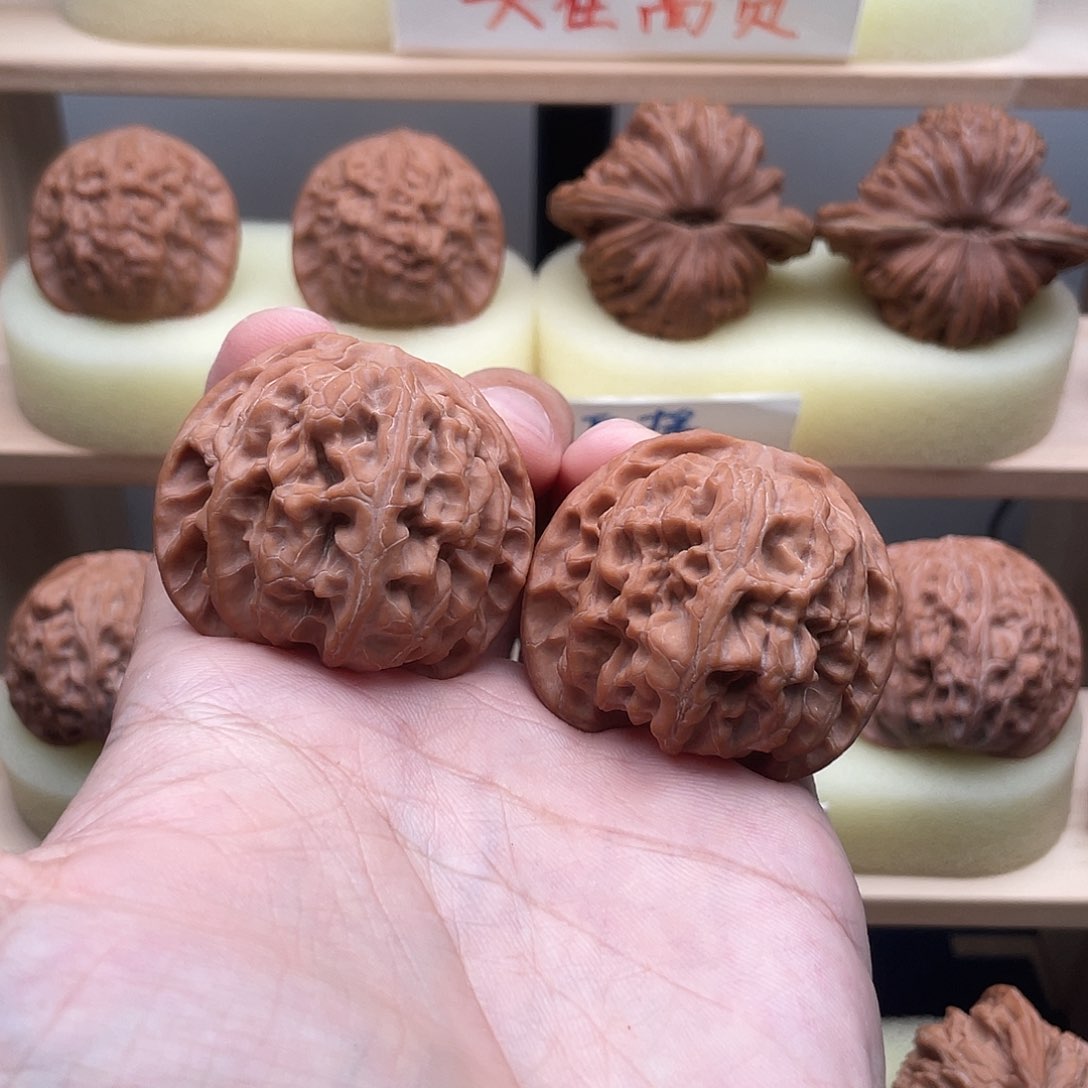 吊坠文玩核桃.*42全品苹果园