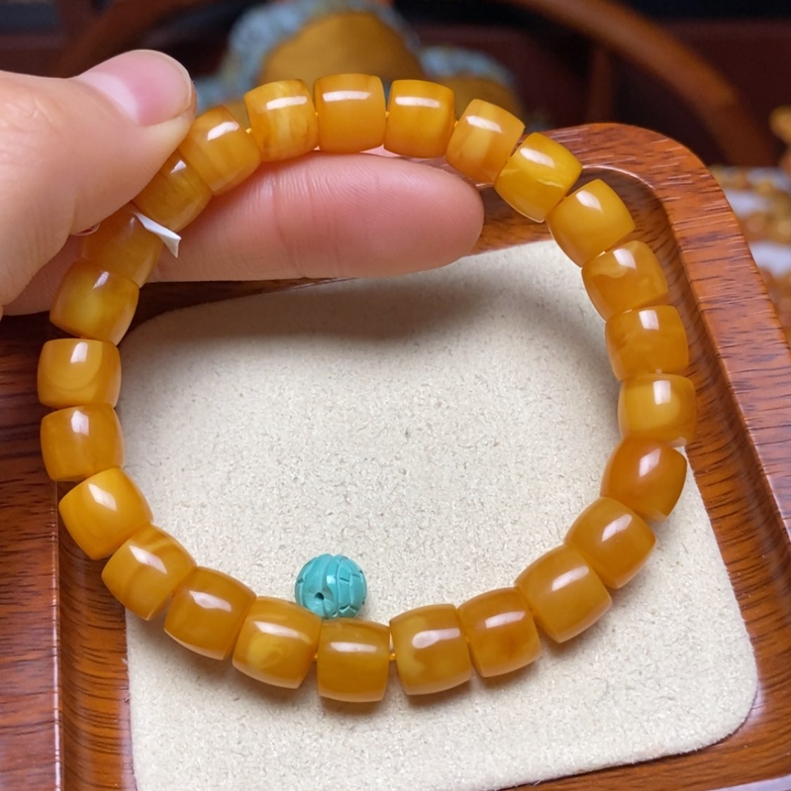 【闪购商品】蜜蜡手链未镶嵌手串