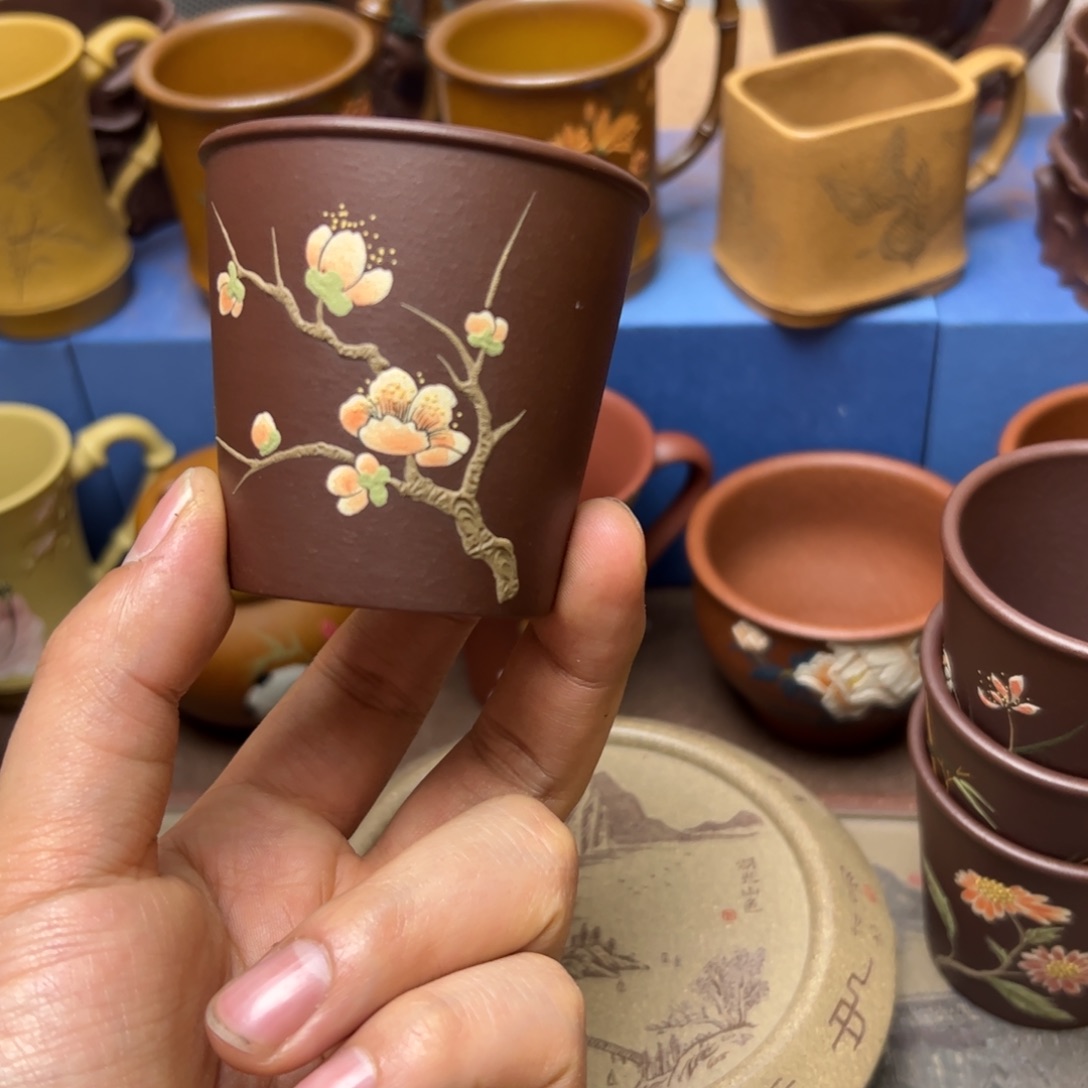 紫砂茶杯紫砂主人杯100cc