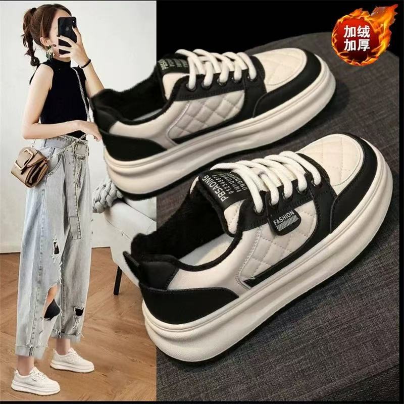 2026冬季时尚加绒毛茸茸软底休闲鞋XN-1